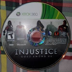 5 for $25 | Xbox 360 Injustice Gods Among Us DC Comics Warner Bros. - UNTESTED
